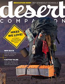 The cover of the current issue