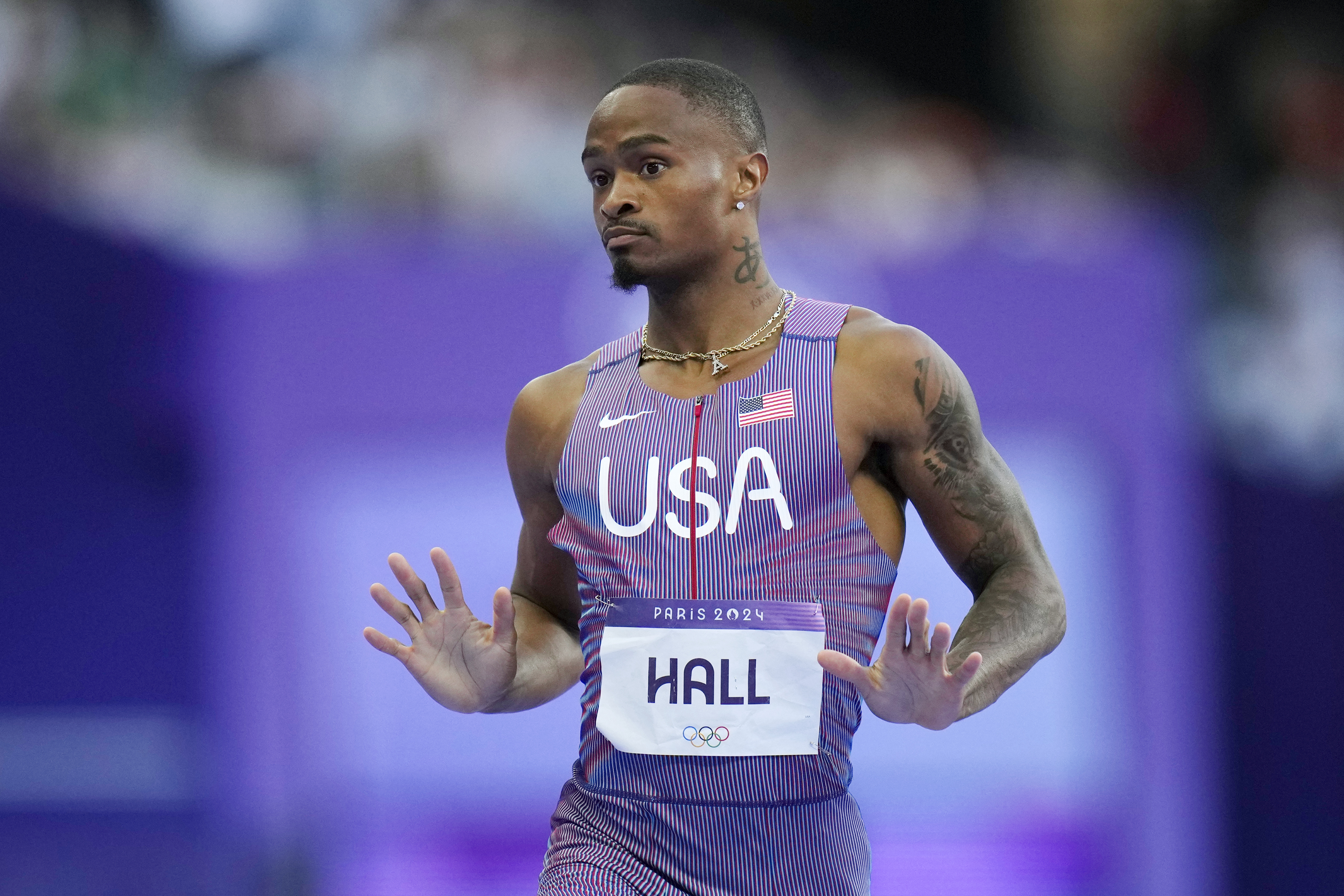 Raytown track star Quincy Hall runs for gold in 400-meter
