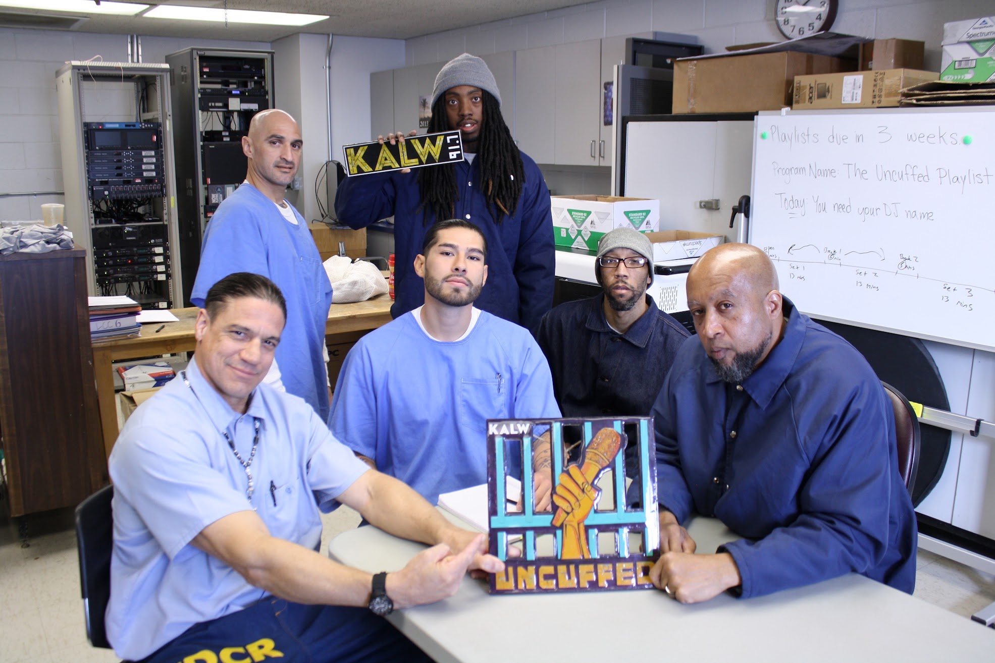 Meet the 2023 Uncuffed crew at Solano State Prison | KALW