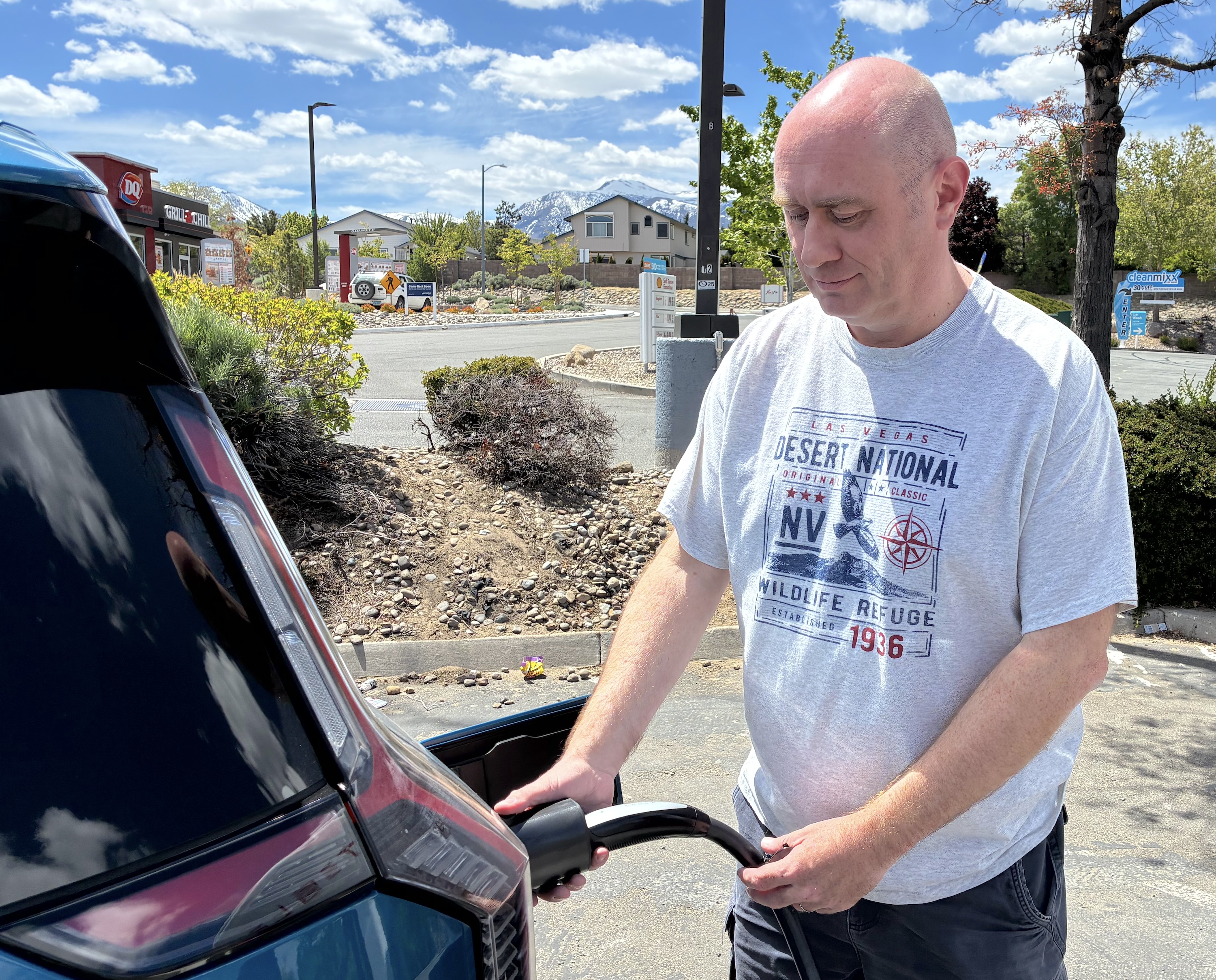 Nevada EV driver takes the long way around to avoid charging gaps