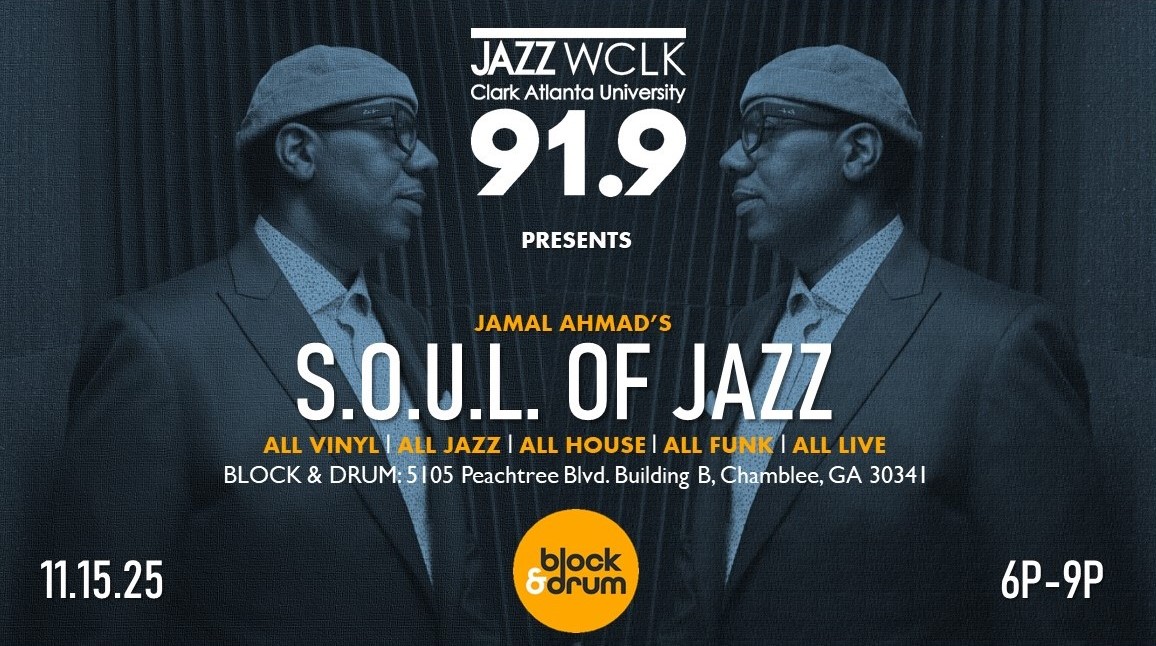 NOVEMBER 15: S.O.U.L. of Jazz LIVE at Block & Drum