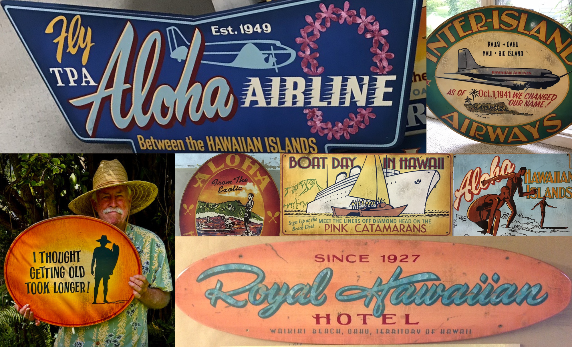 Vintage sign maker Steven Neill, Hawaiʻi Island - HPR's Artist