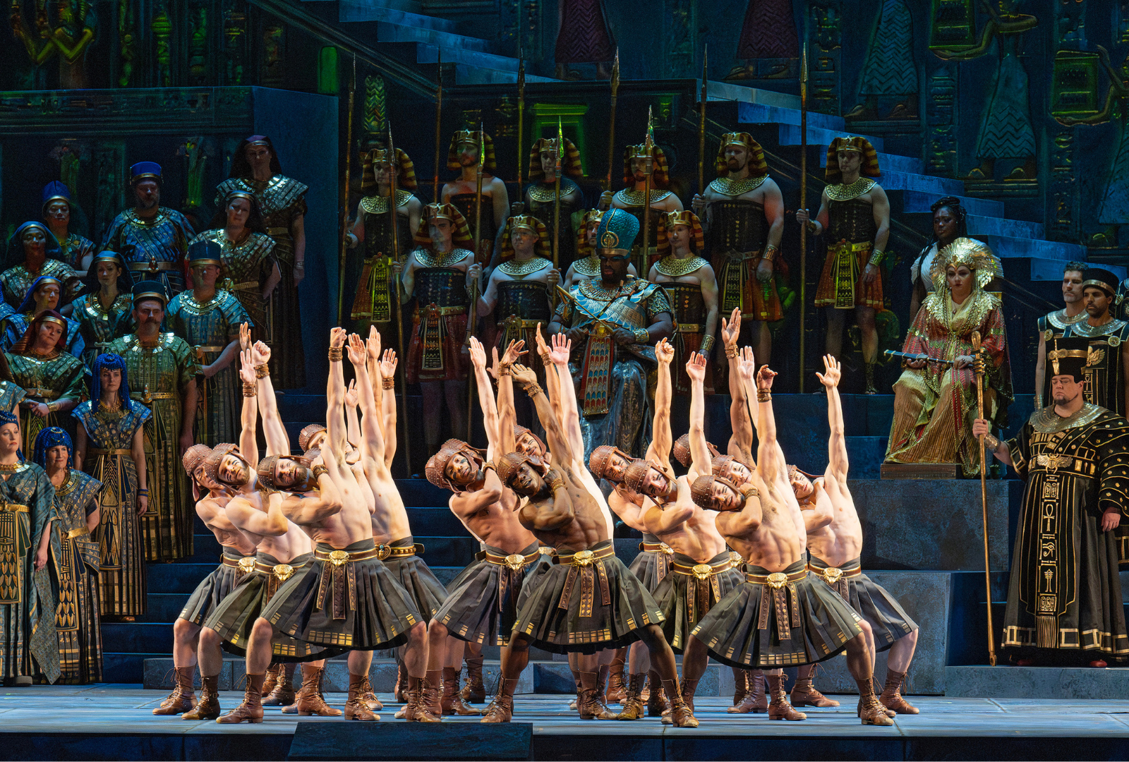 La Marche Triomphale Aida Opera Egyptian Conflict: Aida At The Opéra