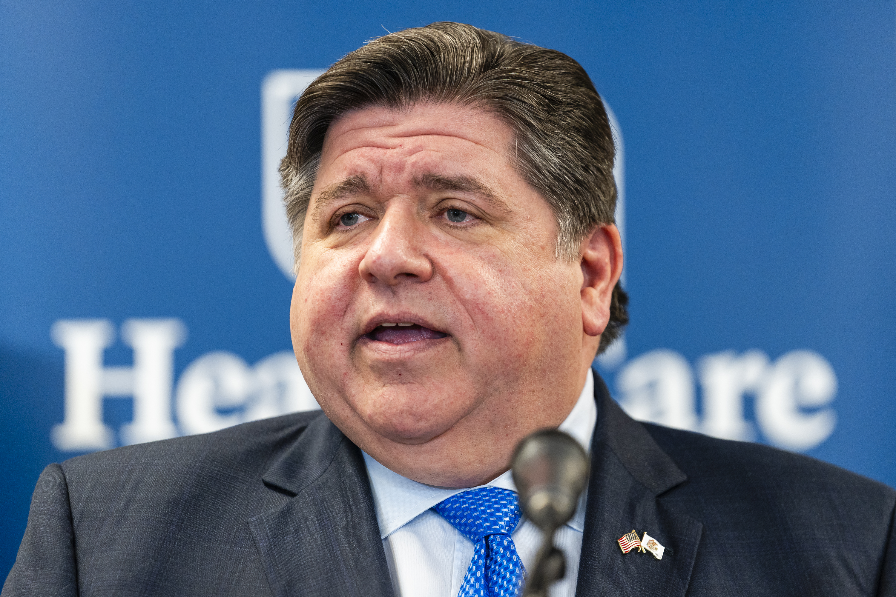 Amid backlash, Pritzker calls for leaders to tone down rhetoric | STLPR
