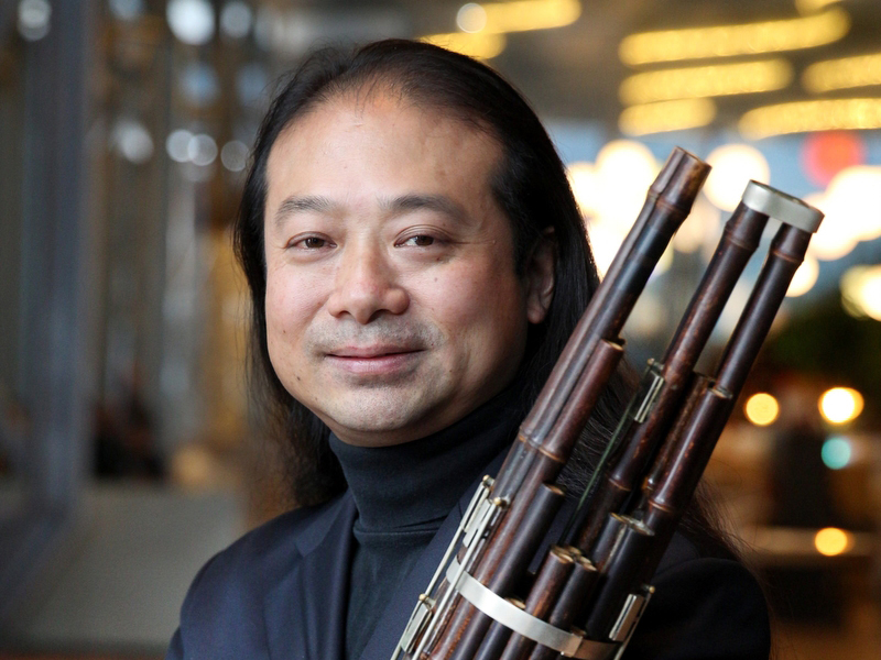 Sheng player Wu Wei.
