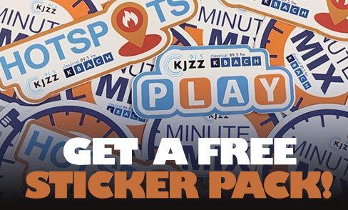 Get a free sticker pack.