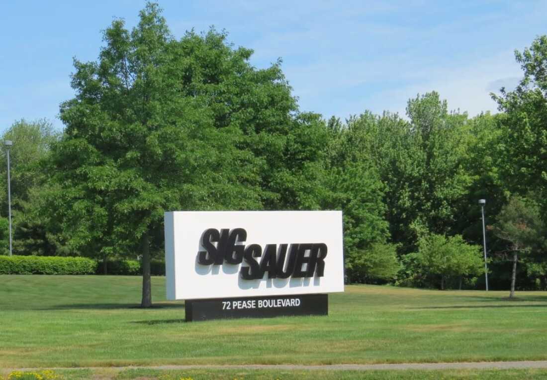 Sig Sauer is headquartered in Newington, NH