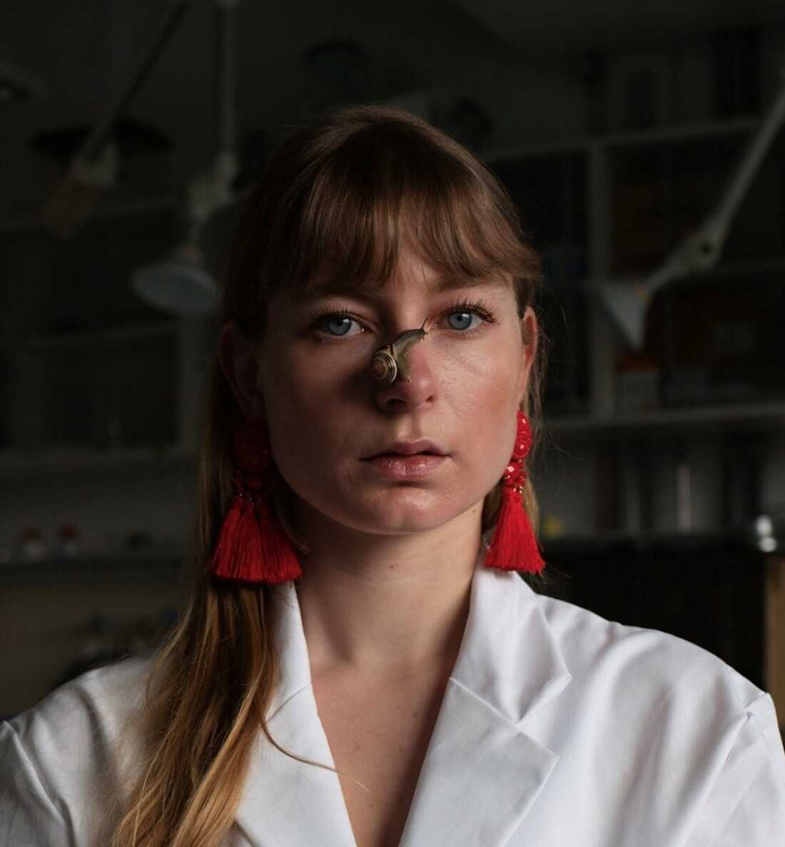 Mariella Gabler, a Ph.D. student in physical chemistry at the Max Planck Institute of Colloids and Interfaces in Germany, says snail mucus is 
