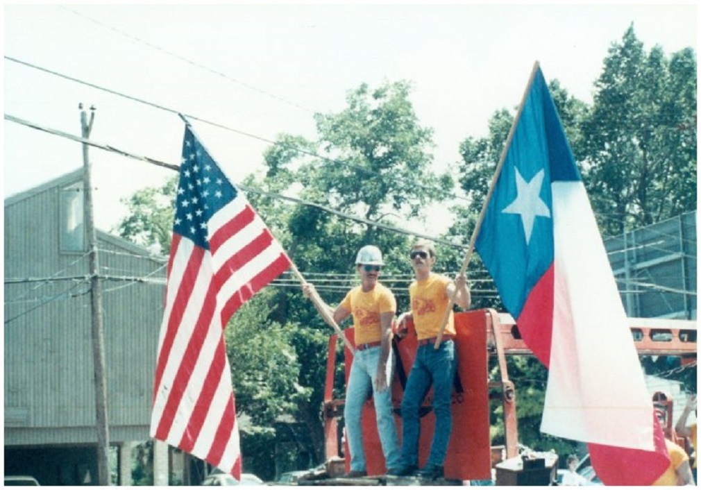 An image from the 1984 Houston Pride parade. Archivists at the University of Houston are working on archiving 30 years worth of local LGBTQ radio programming.