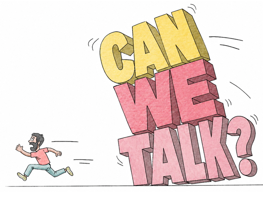 How to fight with the people we care about, illustrated