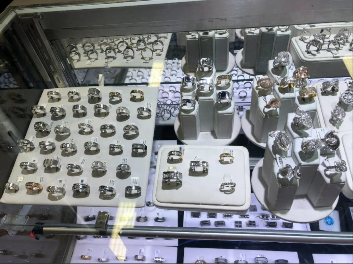 Federal prosecutors say seven men from Southern California stole approximately $100 million worth of gold, diamonds, rubies, emeralds and watches in 2022, some of which are pictured in this photo shared by the FBI Los Angeles Field Office.