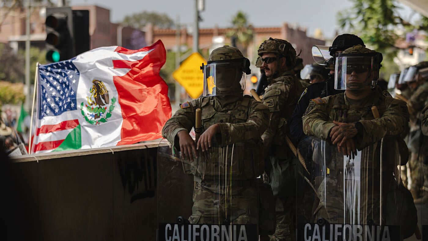 Retired Marine Corps. leader concerned about military deployment in LA