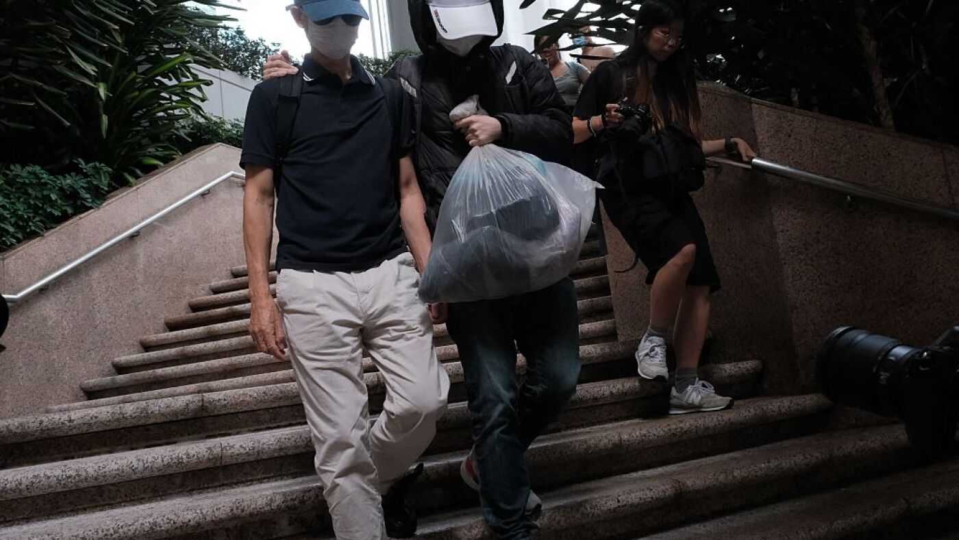 Father of U.S.-based activist sentenced in Hong Kong under national security law