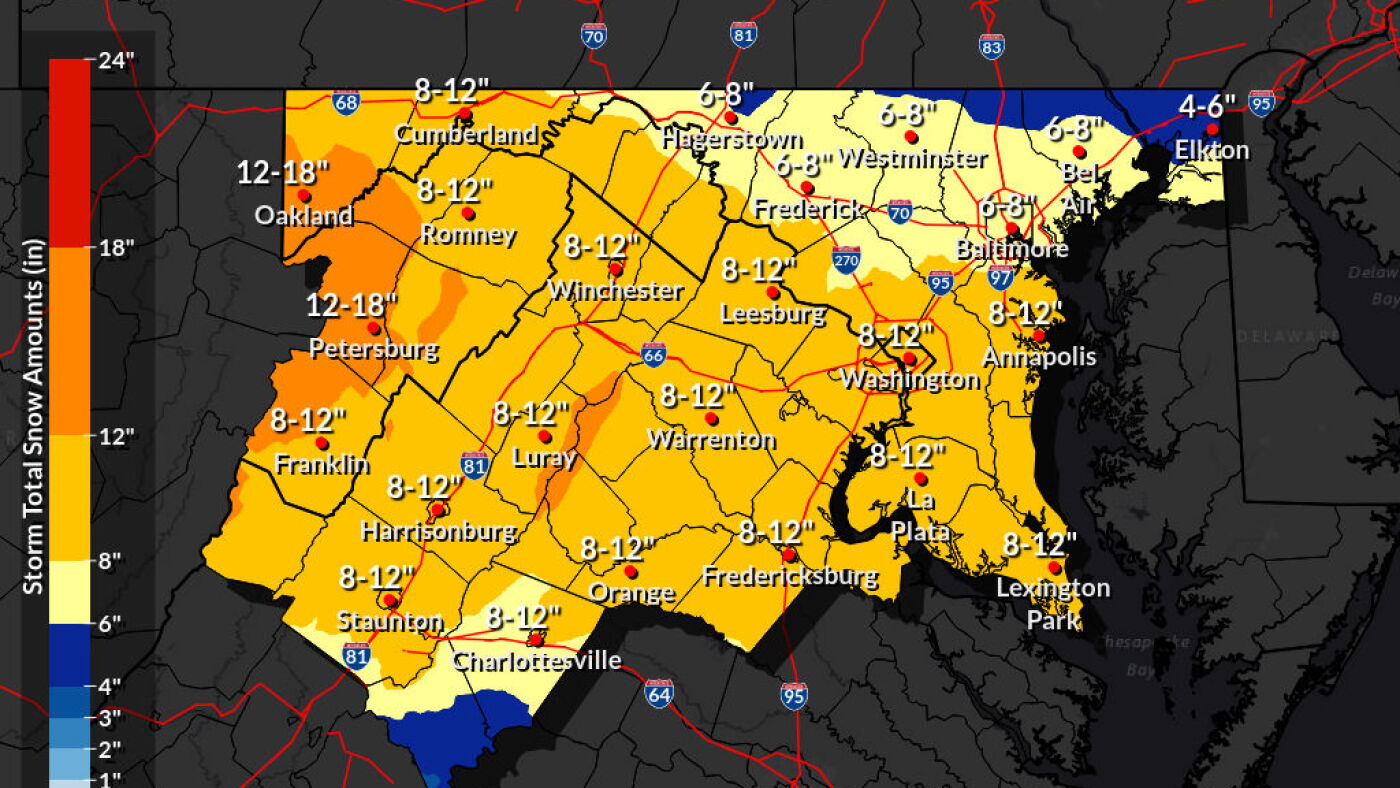 Millions face snow and ice as a major winter storm moves across the U.S ...