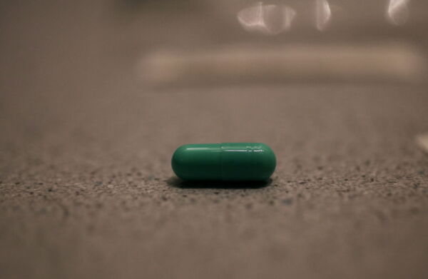 A dose of MDMA. The drug has been studied as a treatment for PTSD and FDA has declined to approve it so far, asking for further research.