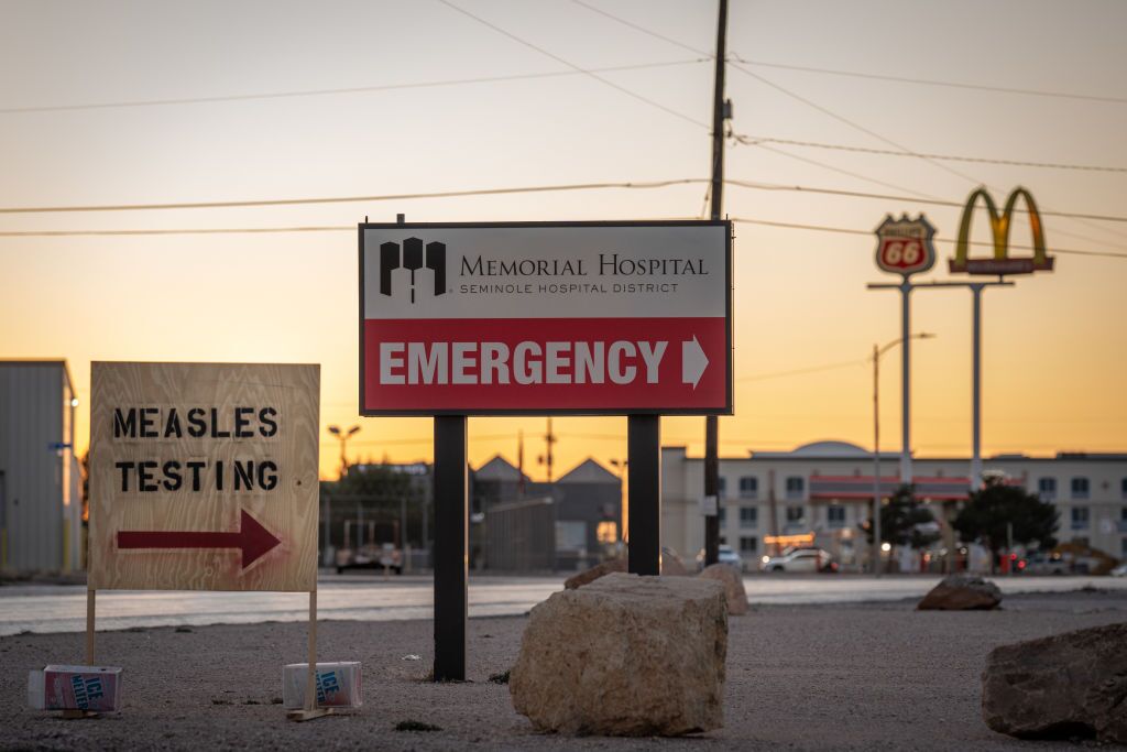 A second death has been confirmed in the measles outbreak in west Texas. An unvaccinated adult tested positive for the virus across the border in New Mexico.