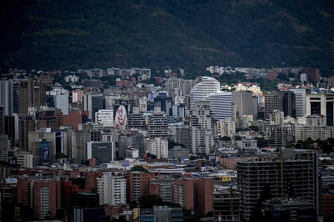 A view of the city of Caracas, taken on December 31, 2025.