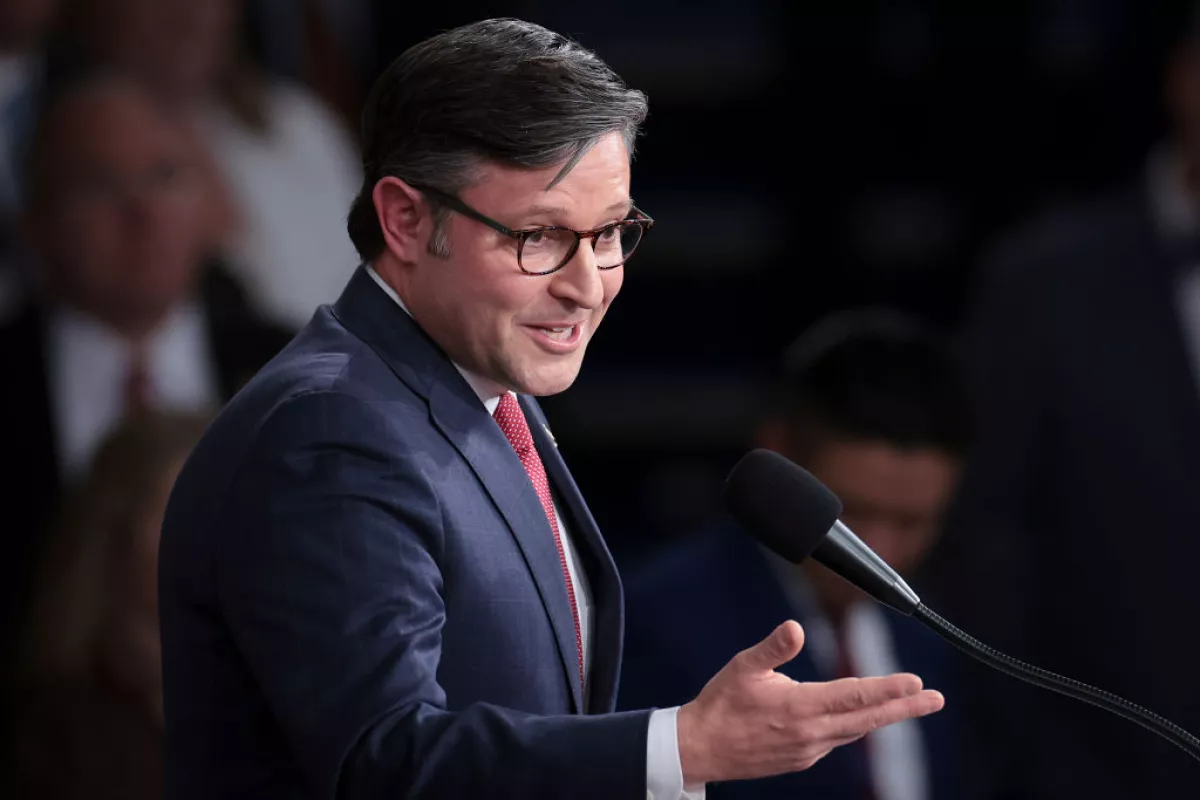 House Speaker Mike Johnson announced a proposal to keep the government running until Dec. 20.