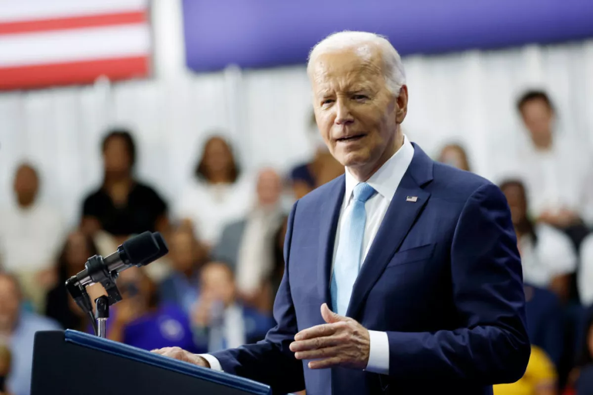President Biden, seen here on Aug. 15 in Largo, Md., is expected to headline the first night of the Democratic National Convention on Monday.