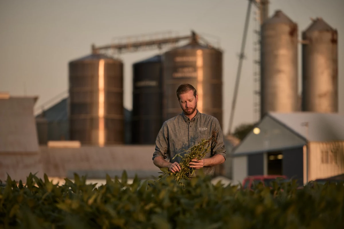 Illinois farmer Brady Holst says what struggling farmers really want, more than a government bailout, is a reliable market where they can sell their crops at a price where they won't lose money on every bushel.