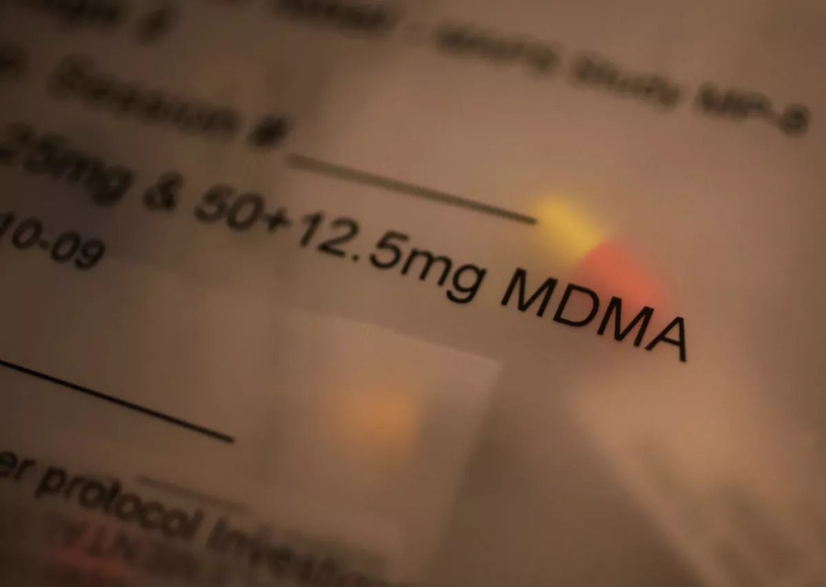 A drugmaker seeks FDA approval for MDMA, or ecstasy, used as a treatment for PTSD in conjunction with therapy.  Questions about the clinical trials cast doubt on its chances of FDA approval but supporters haven't given up.