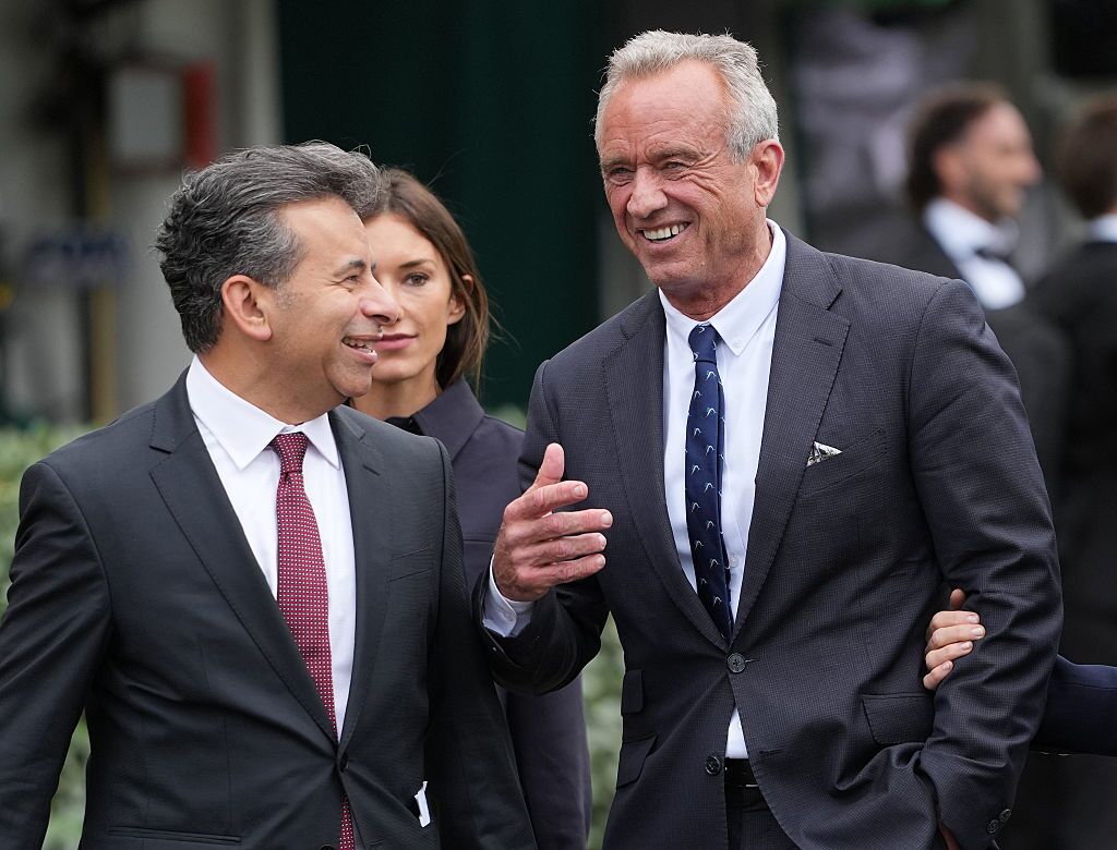 Health and Human Services Secretary Robert F. Kennedy Jr. (R) and Food and Drug Administration (FDA) Commissioner Martin Makary at the White House in May, when Kennedy released a Make America Healthy Again Commission report that blamed the rise in chronic illnesses on ultraprocessed foods, chemical exposures, lifestyle factors and excessive use of prescription drugs.