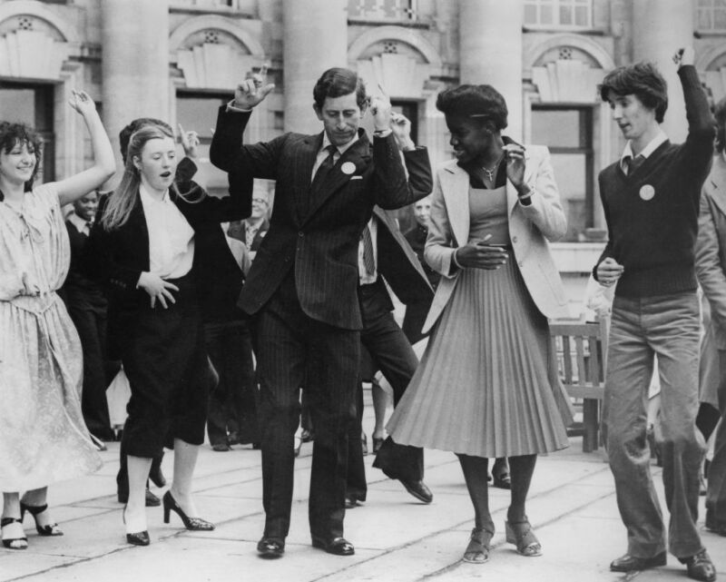 People dancing in 1978