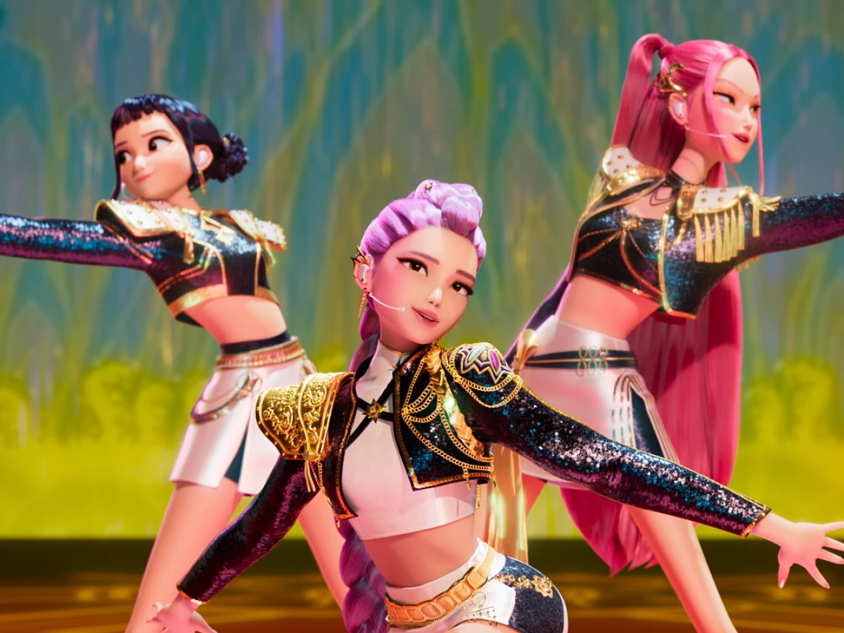 The soundtrack to the Netflix original movie KPop Demon Hunters surges into the top five.