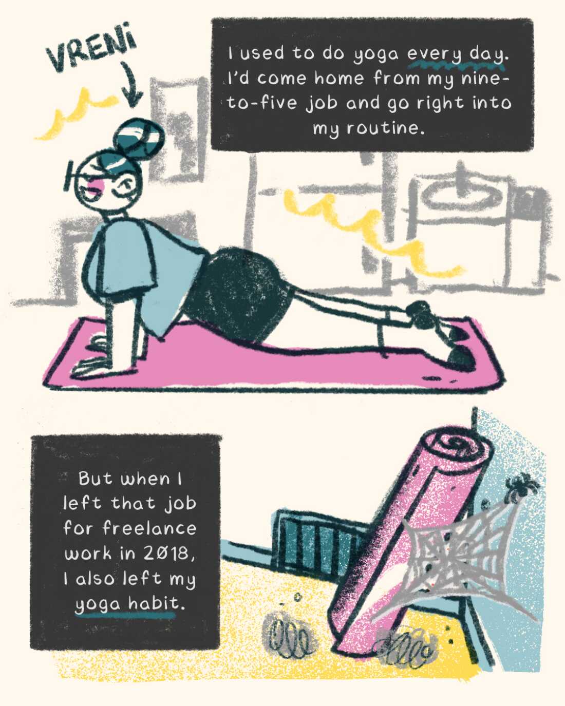 A missed yoga day is not the end