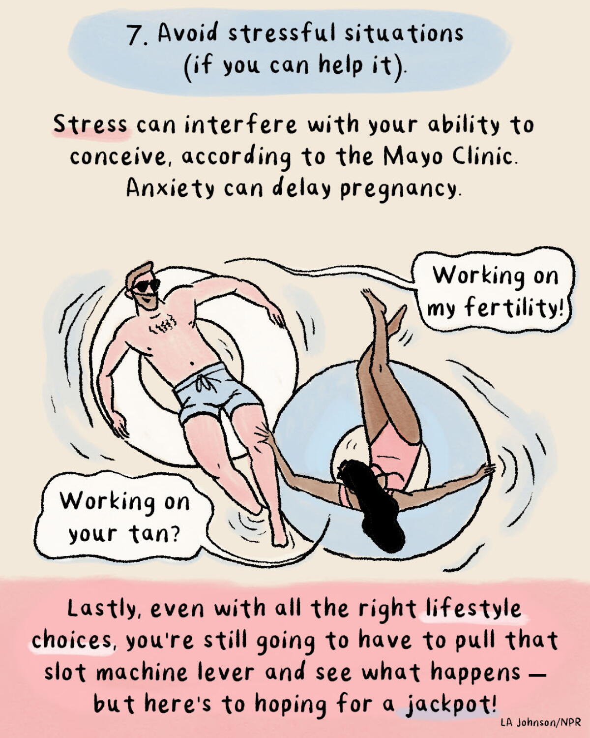 COMIC: Trying for a baby? These lifestyle habits may boost your fertility odds 10 ?url=http%3A%2F%2Fnpr brightspot.s3.amazonaws.com%2Fa6%2F66%2F522de1c34bf69b1280aa91b0433e%2Fget pregnant comic lk finalartboard 10