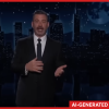 A fake video of Jimmy Kimmel.