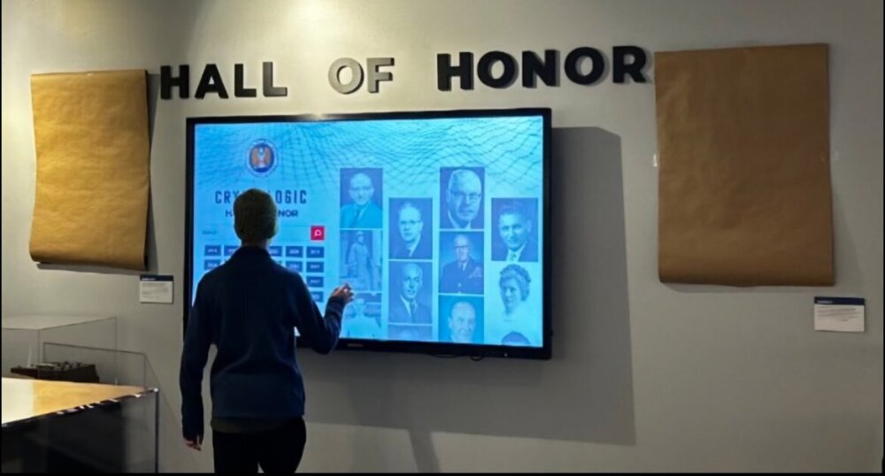 Last week, the National Cryptologic Museum in Fort Meade, Md., papered over plaques devoted to women and people of color who served the National Security Agency. The museum uncovered the exhibits on Sunday amid an uproar from former NSA staffers. (NPR)