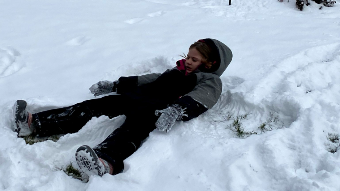 Emily Beckman wants all her classmates to be able to make snow angels on snow days.