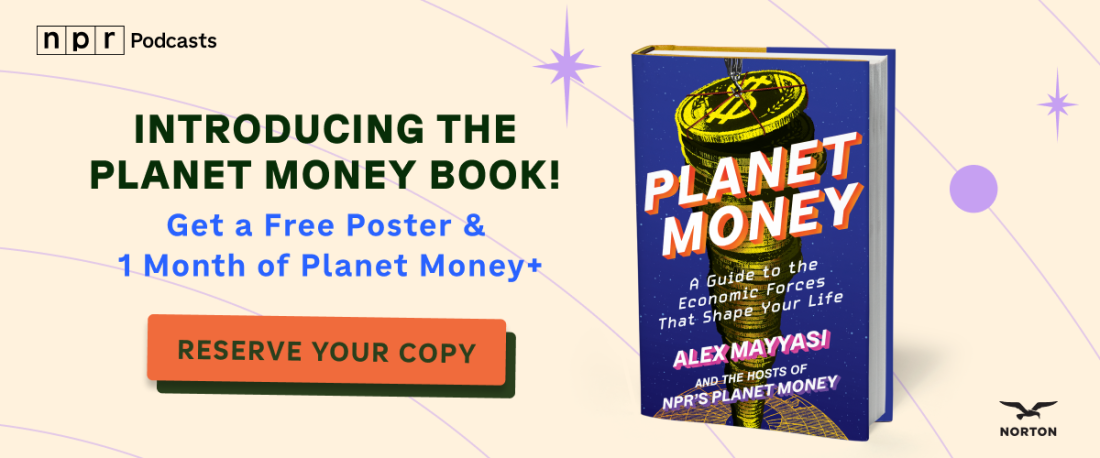 This image shows the Planet Money book.