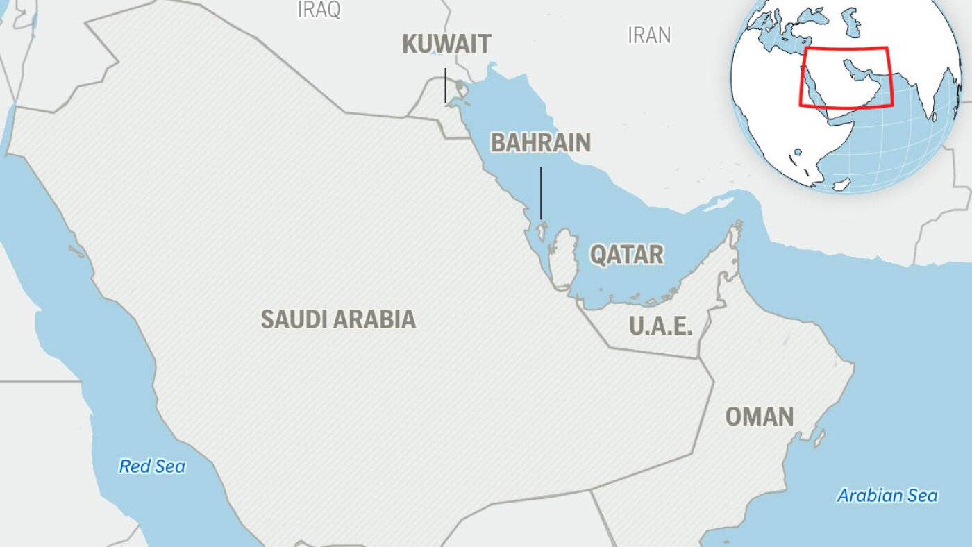 Kuwait says Iran attacked an island where China is helping to build a port