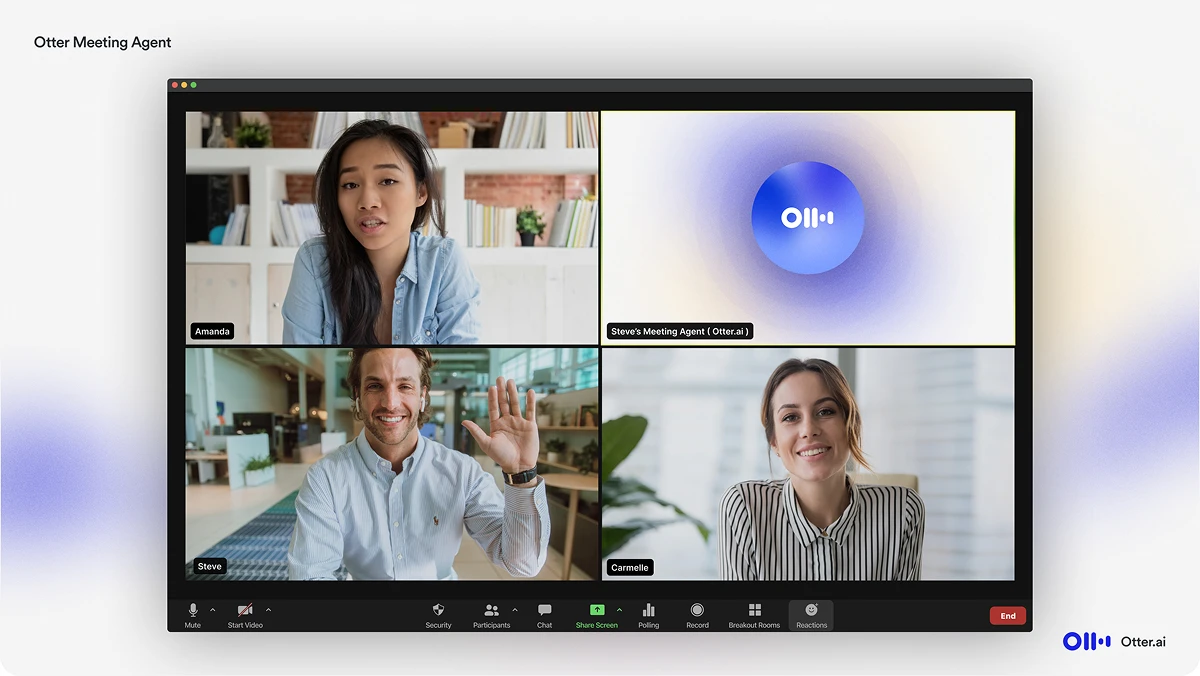 Otter.ai is a Mountain View, Calif.-based tech company that uses artificial intelligence to generate speech-to-text transcriptions. It has become a popular tool for transcribing virtual office meetings.