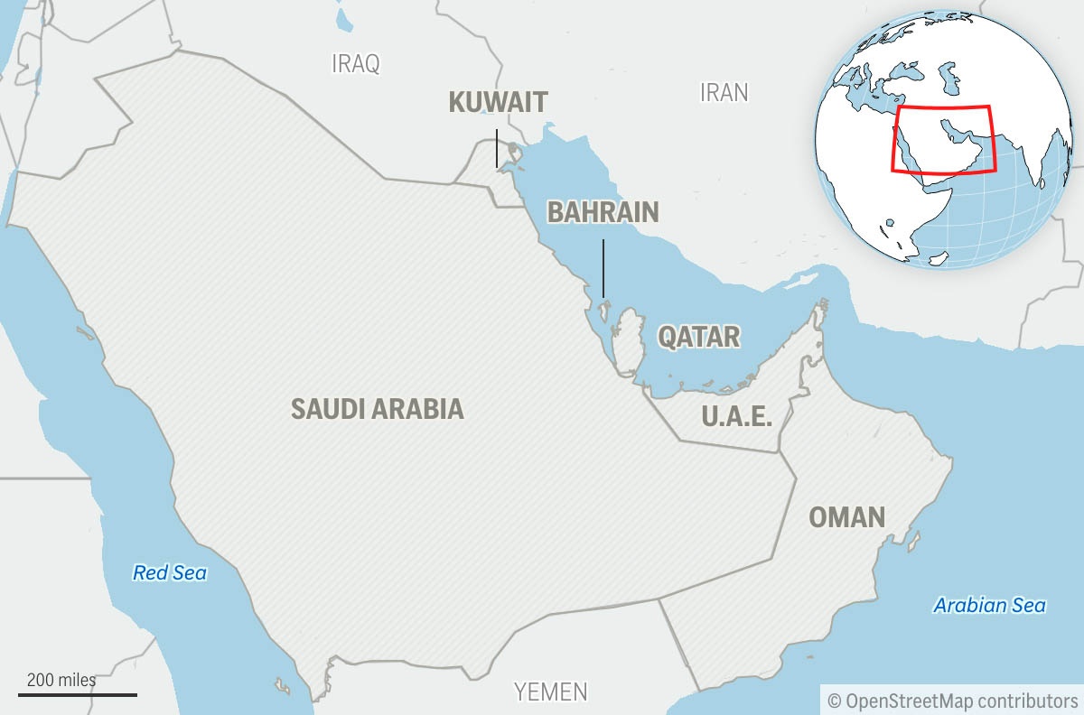 U.S. bombs Iranian military sites and Kuwait is hit by drone and missile fire