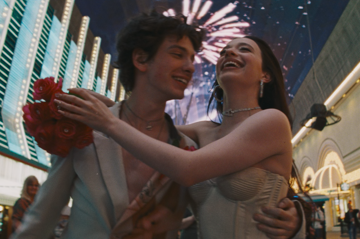 In <em>Anora</em>, Ani (Mikey Madison) and Ivan (Mark Eydelshteyn) meet in a Manhattan club and end up in a whirlwind romance.