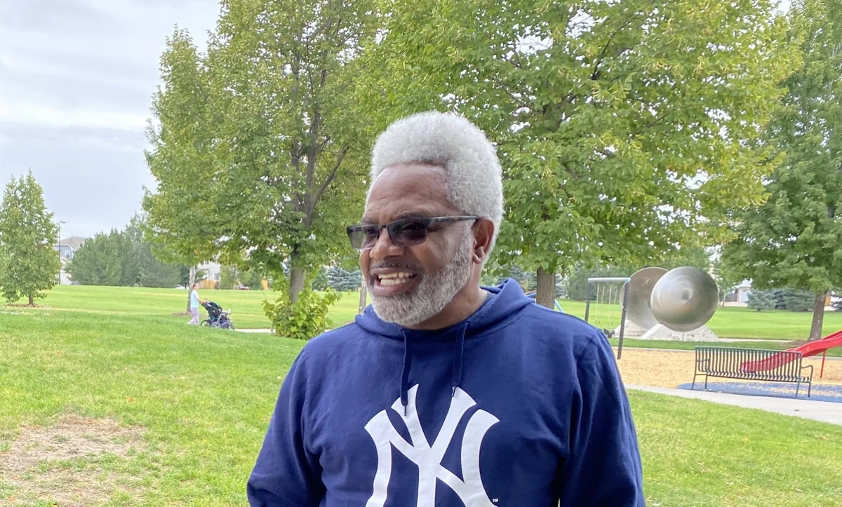 Clarence Troutman had to retire due to long COVID, but he is grateful today that he feels well enough to enjoy visits with his grandchildren who live in Atlanta.