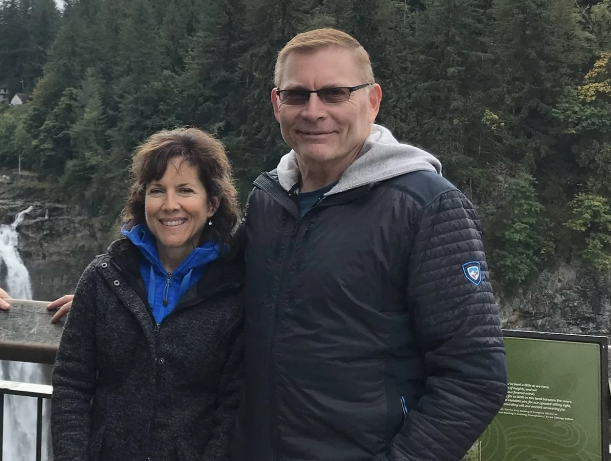 Molly and Marlin Baker in 2017.