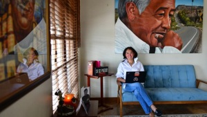 Maria Barquin says La Campesina aims to uplift Latinos and show the value of their involvement in politics.