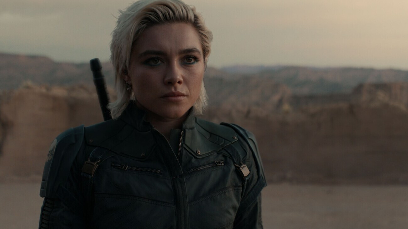 Florence Pugh plays Yelena Belova in <em>Thunderbolts*</em>.