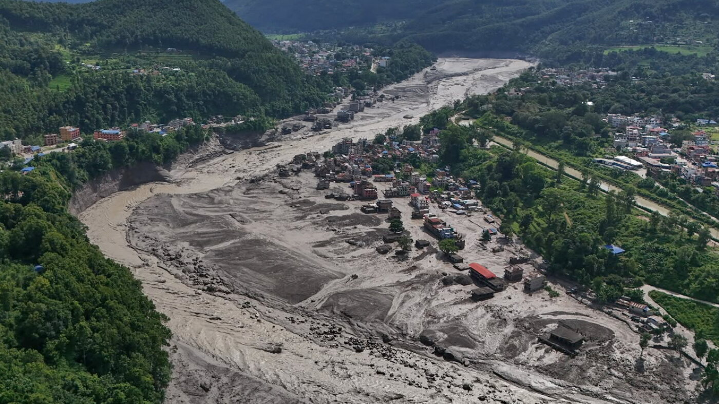 A melting glacier contributed to the deadly Nepal floods. We can expect  more like this : NPR