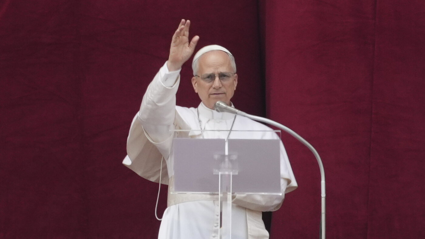Pope Leo XIV calls for peace in Gaza and Ukraine, saying 'Never again ...