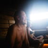Tony Stepanow, from Finland, attends a sauna during the International Sauna Congress 2026 in Oslo, Norway, Sept. 25, 2026.