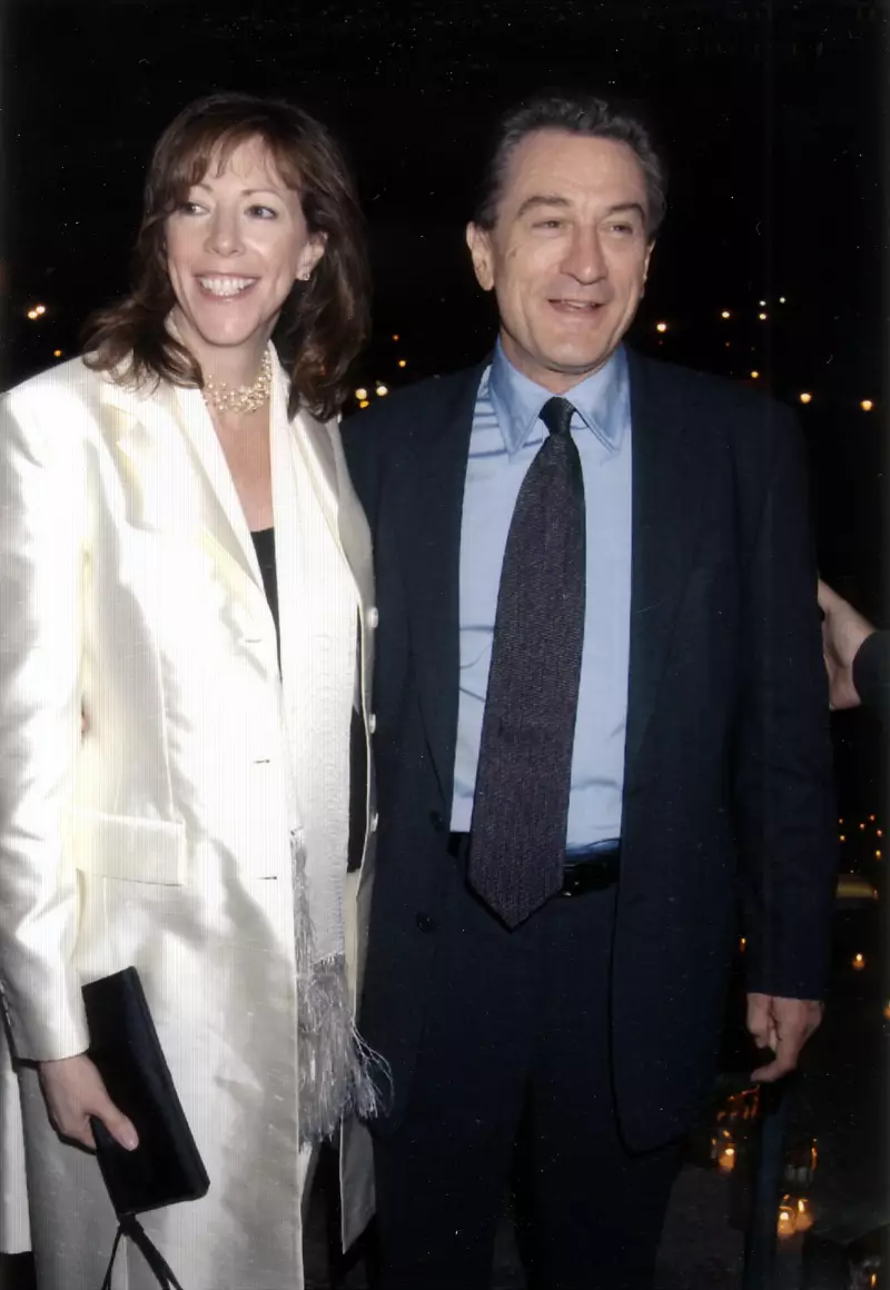 Tribeca Festival Co-Founders Robert De Niro and Jane Rosenthal at the inaugural Tribeca Film Festival in May 2002.