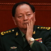 FILE - Gen. Zhang Youxia, vice chairman of China's Central Military Commission attends the opening session of the National People's Congress (NPC) at the Great Hall of the People in Beijing.