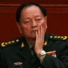 FILE - Gen. Zhang Youxia, vice chairman of China's Central Military Commission attends the opening session of the National People's Congress (NPC) at the Great Hall of the People in Beijing.