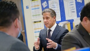 Los Angeles Unified School District Superintendent Alberto Carvalho