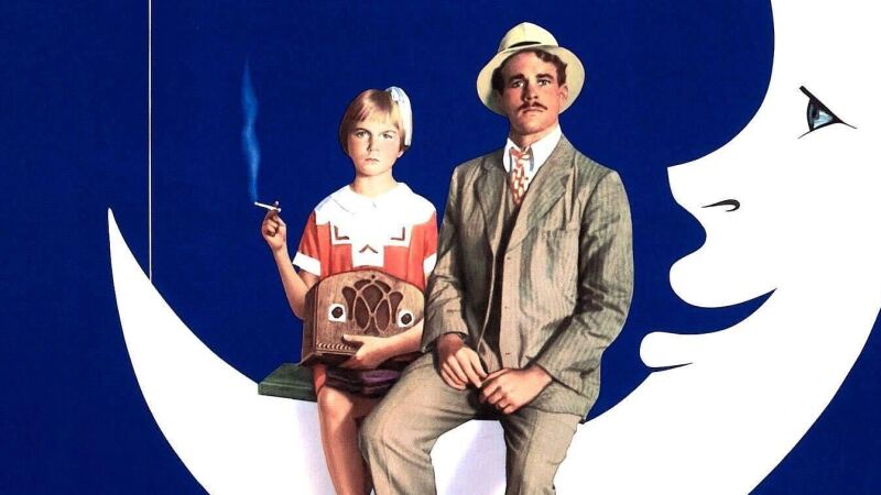Tatum O'Neal and Ryan O'Neal on the 1973 poster for Paper Moon.